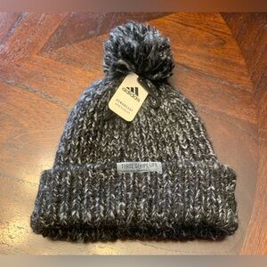 SOLD Adidas Charcoal Knit Beanie